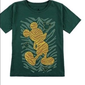 deep green vintage mickey shirt